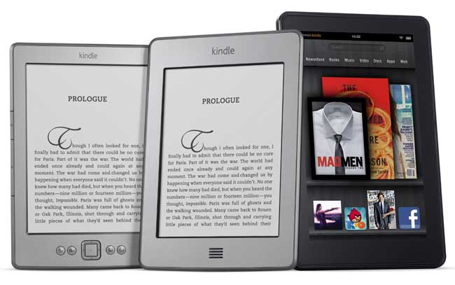 The Kindle eReader from Amazon
