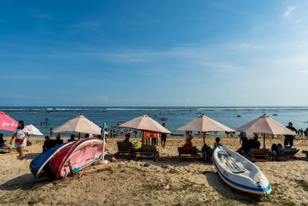 Bali's Kuta Beach is an old favourite.